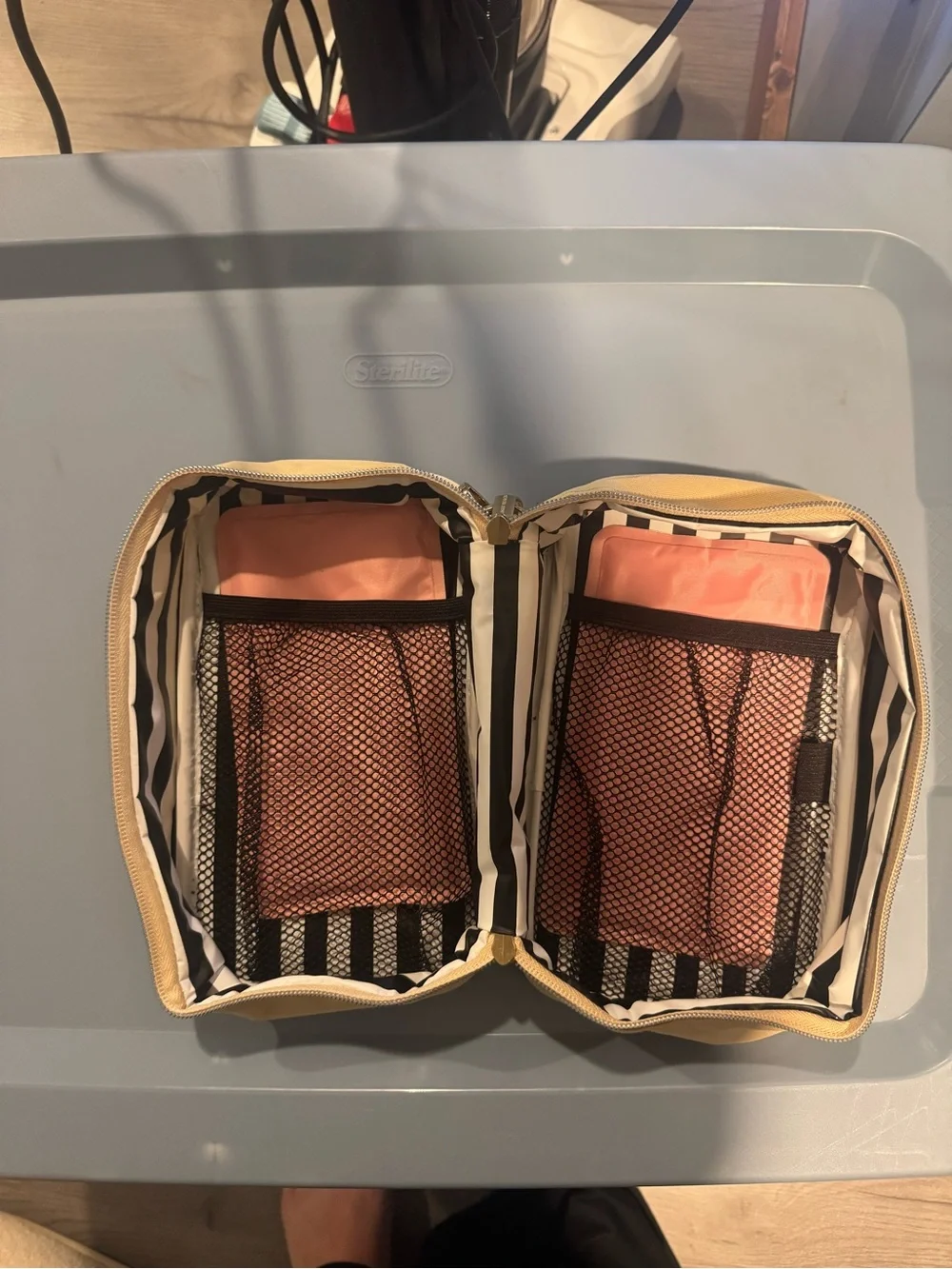 Breast milk travel case